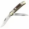 Boker Solingen Boker TS 2.0 Stag Horn Copperhead Folding Knife
