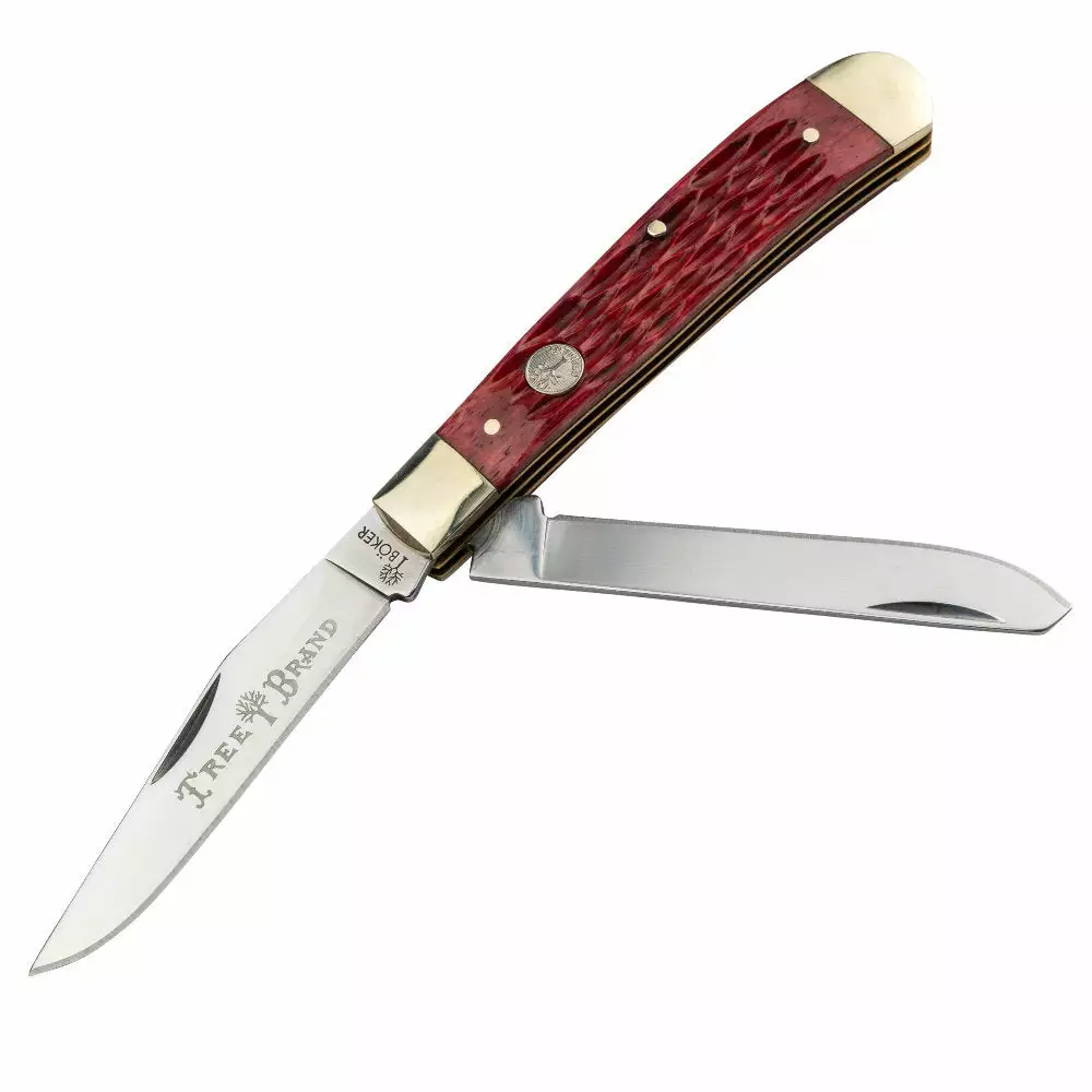 Boker Solingen Boker TS 2.0 Jigged Bone Trapper Folding Knife 3 Boker Solingen Boker TS 2.0 Jigged Bone Trapper Folding Knife - Image 3