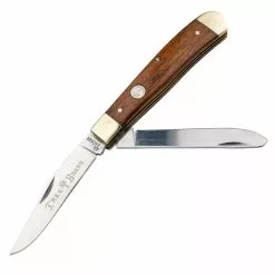 Boker Solingen Boker TS 2.0 Smooth Rosewood Trapper Folding Knife