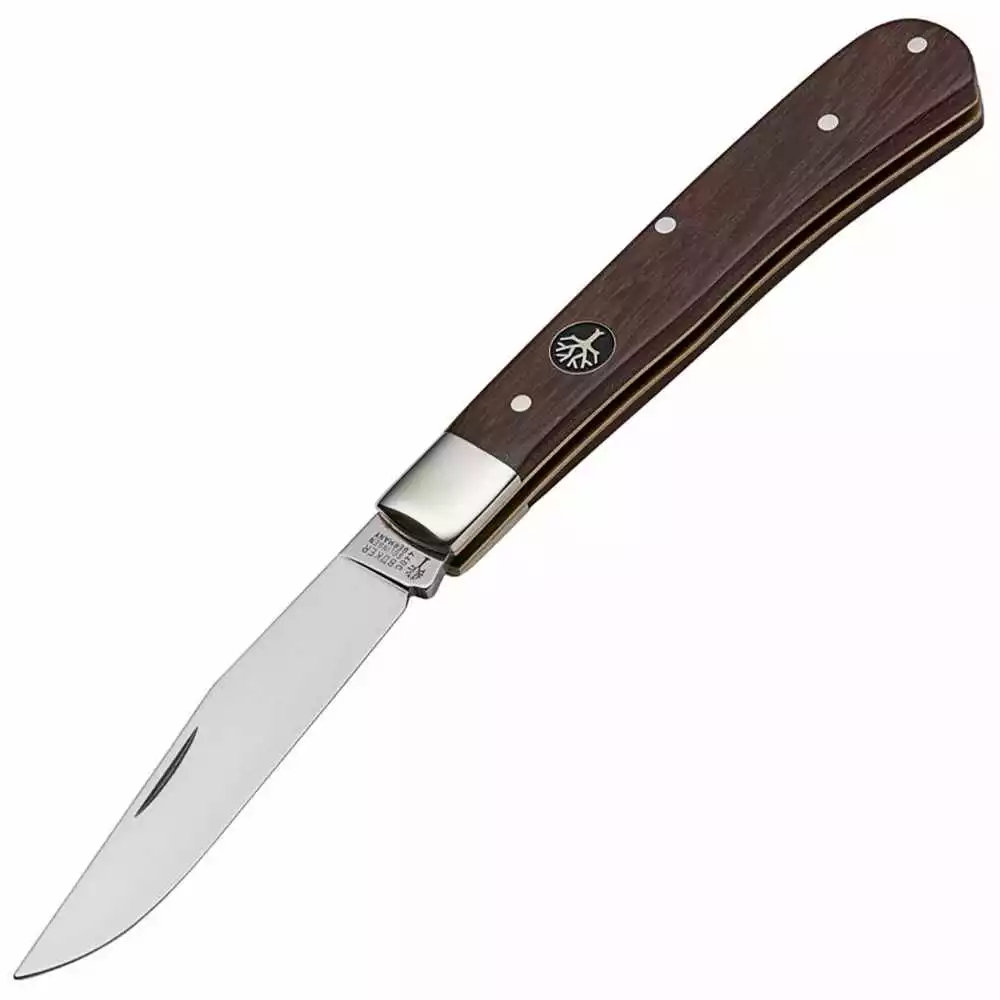 Boker Solingen Boker Trapper Uno Desert Ironwood Folding Knife 1 Boker Solingen Boker Trapper Uno Desert Ironwood Folding Knife