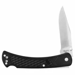 Buck Knives Buck 110 Slim Select Folding Hunter Knife -Everyday-carry Sales BU0110BKS1 Buck 110 Slim Select Black Open