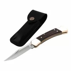 Buck Knives Buck 110 Folding Hunter Knife With Ebony Handle -Everyday-carry Sales BU0110BRS 6