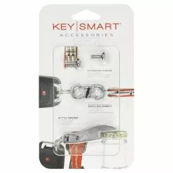 KeySmart Accessory Pack With Bottle Opener, S-Biner And Expansion 7 KeySmart Accessory Pack With Bottle Opener, S-Biner And Expansion -Everyday-carry Sales KS231 KeySmart Accessories Pack in Package x1000