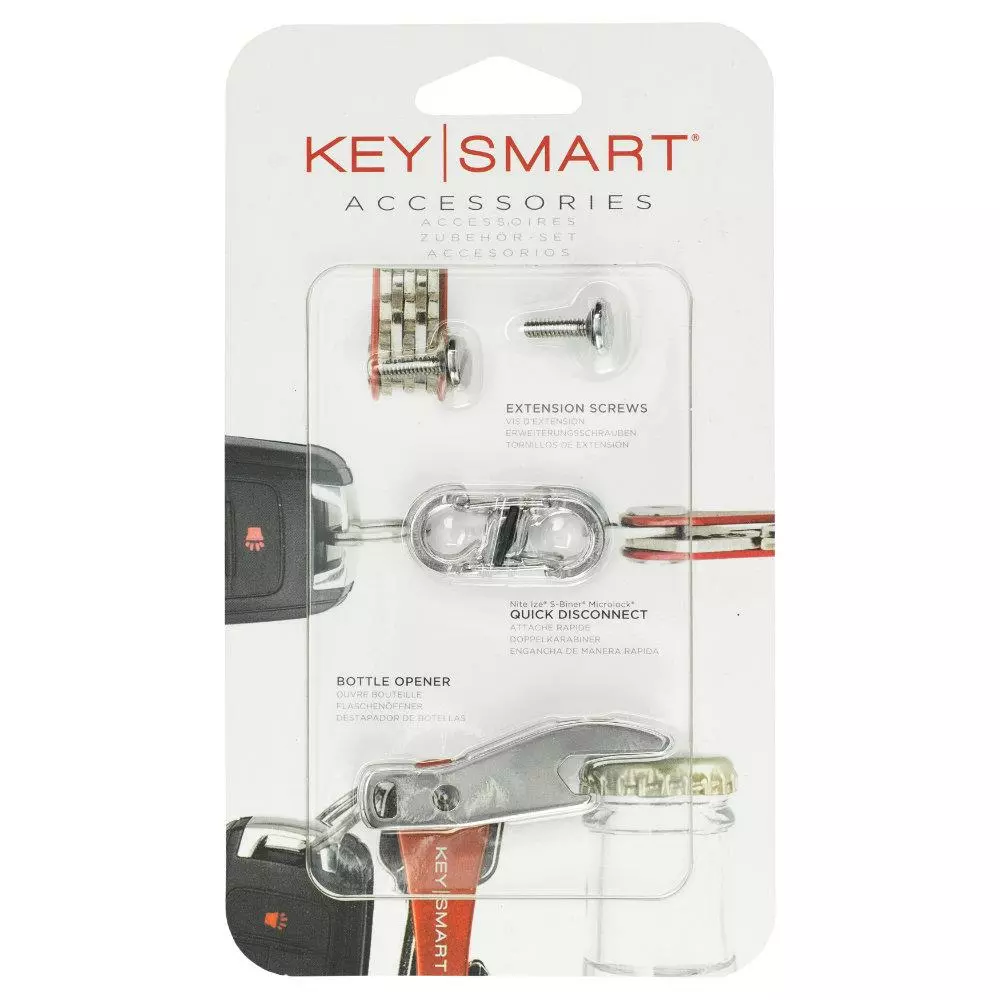 KeySmart Accessory Pack With Bottle Opener, S-Biner And Expansion 4 KeySmart Accessory Pack With Bottle Opener, S-Biner And Expansion - Image 4