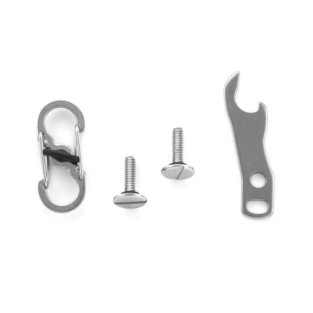 KeySmart Accessory Pack With Bottle Opener, S-Biner And Expansion 1 KeySmart Accessory Pack With Bottle Opener, S-Biner And Expansion