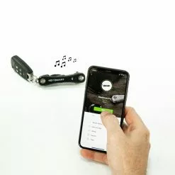 KeySmart Pro Compact Key Holder With Tile Smart Location -Everyday-carry Sales KS411BLK KeySmart Pro Being Pinged