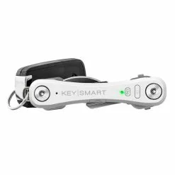 KeySmart Pro Compact Key Holder With Tile Smart Location -Everyday-carry Sales KS411WHT KeySmart Pro White