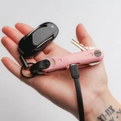 KeySmart Max Smart Location Tracking Key Holder 14 KeySmart Max Smart Location Tracking Key Holder -Everyday-carry Sales KS421BLS KeySmart Blush in Hand