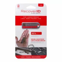 KeySmart RecoverID Anonymous Lost And Found Tag