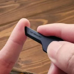 KeySmart SafeBlade Keychain Package Opener 9 KeySmart SafeBlade Keychain Package Opener -Everyday-carry Sales KS820BLK KeySmart SafeBlade Safe on Fingers