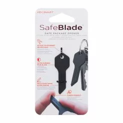 KeySmart SafeBlade Keychain Package Opener 7 KeySmart SafeBlade Keychain Package Opener -Everyday-carry Sales KS820BLK KeySmart SafeBlade in Package