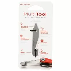 KeySmart 4-in-1 Keychain Multi-tool -Everyday-carry Sales KS823SS KeySmart Multi Tool in Package