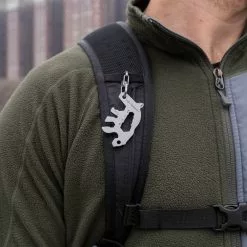 KeySmart AllTul Bear Keychain Multi-tool -Everyday-carry Sales KS824 SS BER Lifestyle Hanging Backpack