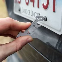 KeySmart AllTul Dino Keychain Multi-tool -Everyday-carry Sales KS824 SS DNO Lifestyle PhillipsHead LicensePlate