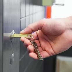 CleanKey Mini Brass Tool By KeySmart -Everyday-carry Sales KS908BRS KeySmart CleanKey Mini Elevator Button