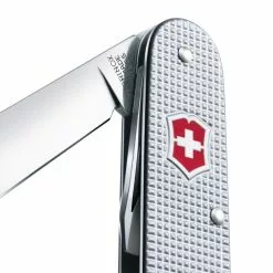Victorinox Cadet Swiss Army Knife -Everyday-carry Sales SA0260126 Cadet Silver Blade Detail