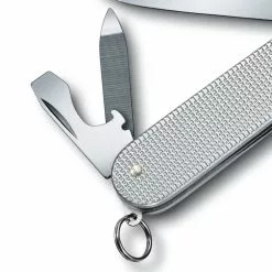 Victorinox Cadet Swiss Army Knife -Everyday-carry Sales SA0260126 Cadet Silver File Detail