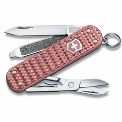 Victorinox Classic SD Precious Alox Swiss Army Knife -Everyday-carry Sales SA06221405G Classic SD Precious Alox Pink