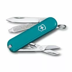 Victorinox Classic SD Swiss Army Knife, 2021 Solid Colors -Everyday-carry Sales SA0622323 Victorinox Classic SD Mountain Lake