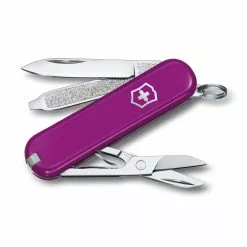 Victorinox Classic SD Swiss Army Knife, 2021 Solid Colors -Everyday-carry Sales SA0622352 Victorinox Classic SD Tasty Grape