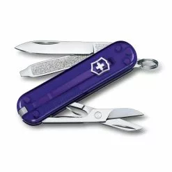 Victorinox Classic SD Swiss Army Knife, 2021 Translucent Colors -Everyday-carry Sales SA06223T29 Victorinox Classic SD Persian Indigo