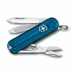 Victorinox Classic SD Swiss Army Knife, 2021 Translucent Colors -Everyday-carry Sales SA06223T61 Victorinox Classic SD Sky High