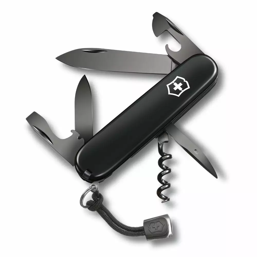Victorinox Onyx Black Spartan Swiss Army Knife 1 Victorinox Onyx Black Spartan Swiss Army Knife