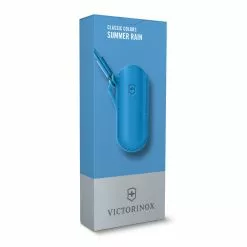 Victorinox Classic SD Leather Pouch -Everyday-carry Sales SA406702 Victorinox Classic SD Leather Pouch Summer Rain Packaged