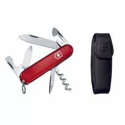 Victorinox Spartan Swiss Army Knife And Clip Pouch Set