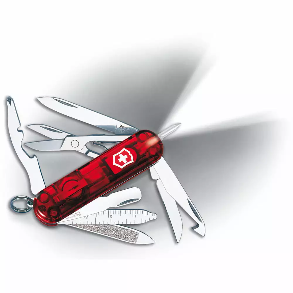 Victorinox Midnite Mini Champ Swiss Army Knife With LED Mini Light 3 Victorinox Midnite Mini Champ Swiss Army Knife With LED Mini Light - Image 3