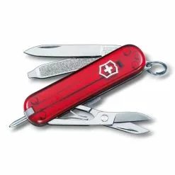 Victorinox Signature Swiss Army Knife 7 Victorinox Signature Swiss Army Knife -Everyday-carry Sales SAK06225T Signature Ruby