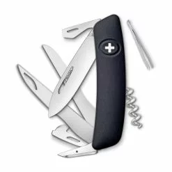Swiza D07 Swiss Pocket Knife, Black