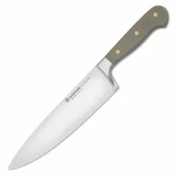 Wusthof Classic Colors 8" Cook's Knife -Everyday-carry Sales WU1061700120 Wusthof Classic Colors 8 inch Cooks Velvet Oyster