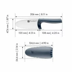 Zwilling J.A. Henckels Twinny Kid's Chef's Knife By Zwilling -Everyday-carry Sales ZHTwinny Dimensions