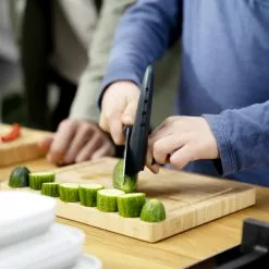 Zwilling J.A. Henckels Twinny Kid's Chef's Knife By Zwilling -Everyday-carry Sales ZHTwinny Finger Guard in Action