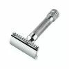Merkur 34C Double Edge Safety Razor, Straight Cut, Extra Thick Chrome Handle