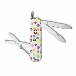 Victorinox Paw Print Classic SD Designer Swiss Army Knife -Everyday-carry Sales pawprint