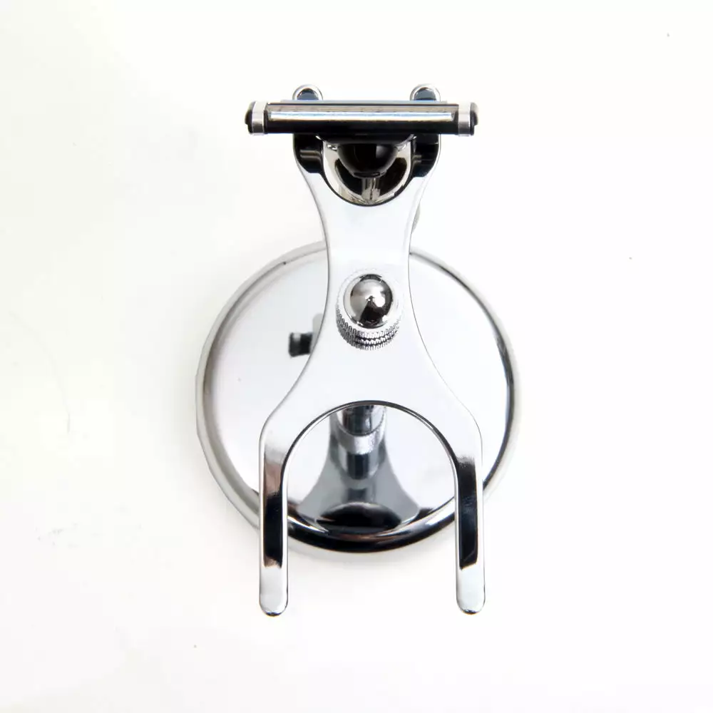 Pure Badger Universal Shaving Stand For Razor And Brush - Chrome 5 Pure Badger Universal Shaving Stand For Razor And Brush - Chrome - Image 5