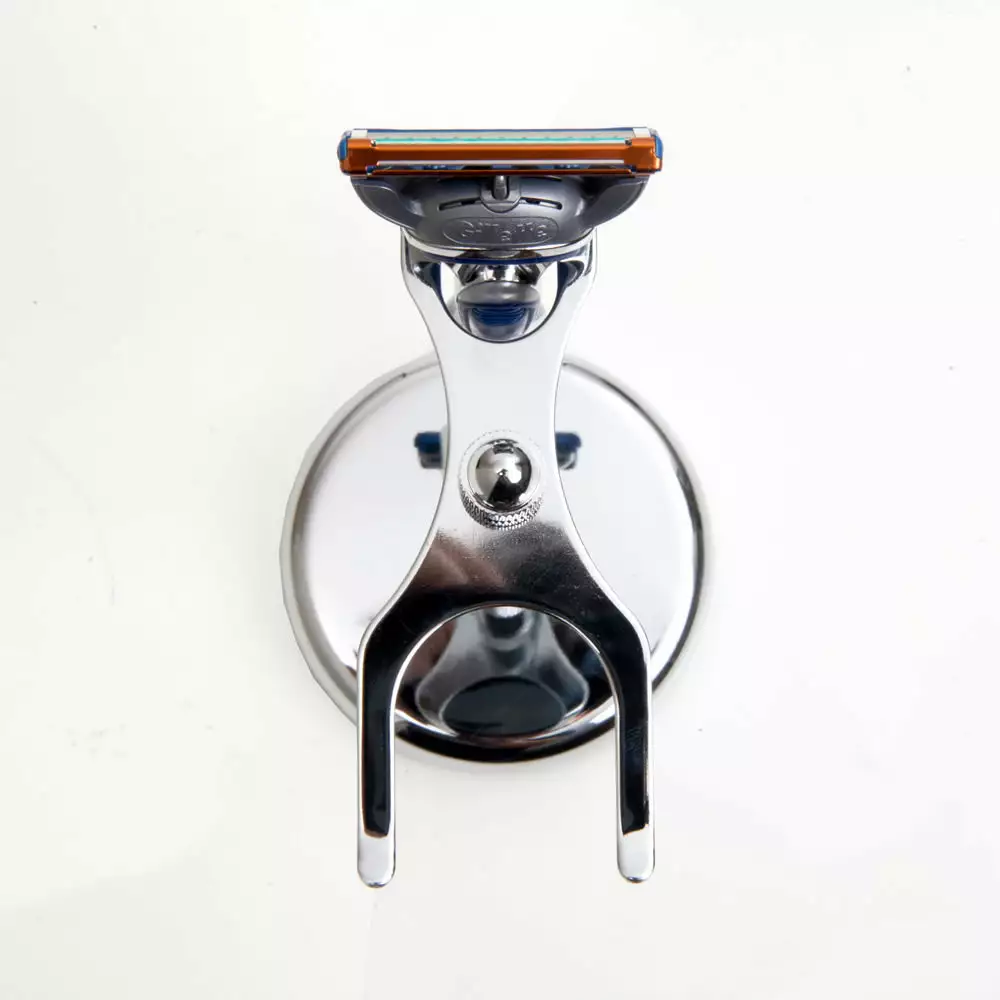 Pure Badger Universal Shaving Stand For Razor And Brush - Chrome 4 Pure Badger Universal Shaving Stand For Razor And Brush - Chrome - Image 4