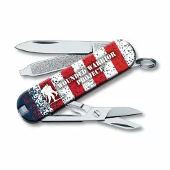 Victorinox Swiss Army Wounded Warrior Project Classic SD - American Flag With Wounded Warrior Logo
