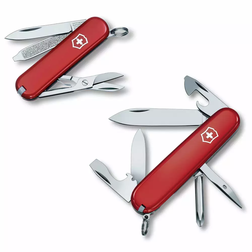 Victorinox Tinker And Classic SD Swiss Army Knife Set 1 Victorinox Tinker And Classic SD Swiss Army Knife Set