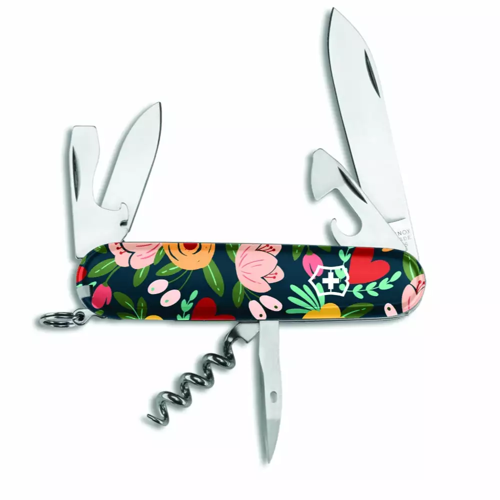 Victorinox Hearts And Flowers Spartan Designer Swiss Army Knife 1 Victorinox Hearts And Flowers Spartan Designer Swiss Army Knife