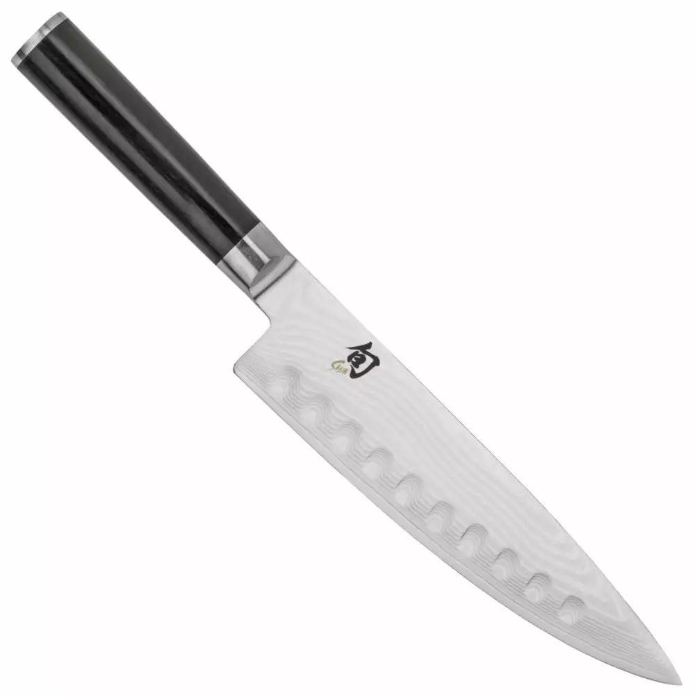 Shun Classic 8" Hollow Ground Chef's Knife 1 Shun Classic 8" Hollow Ground Chef's Knife