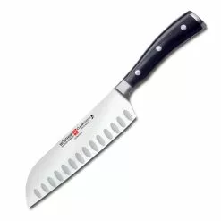 Wusthof Classic Ikon 7" Hollow Edge Santoku Knife